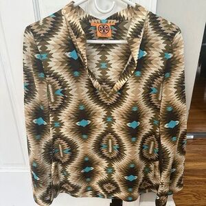 Tory Burch Aztec print shirt